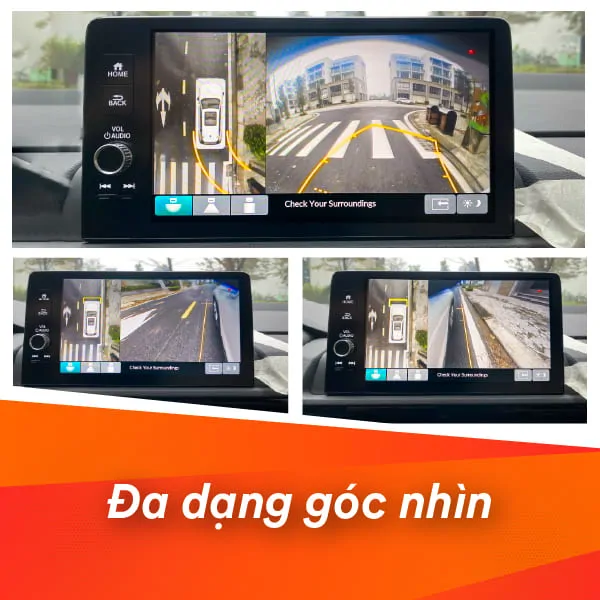 Camera 360 Icar Elliview V5H cho xe Honda - Ảnh 2