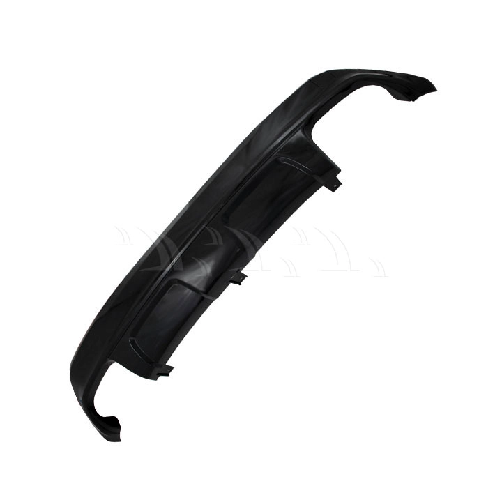 Ốp lip chia pô Hyundai Santafe [2013-2018] cao cấp màu đen - Ảnh 1