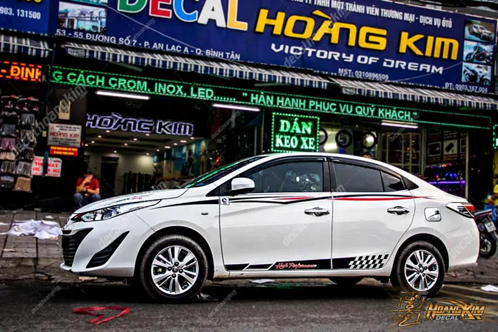 Tem Xe Toyota Vios - TVI016 - Ảnh 1