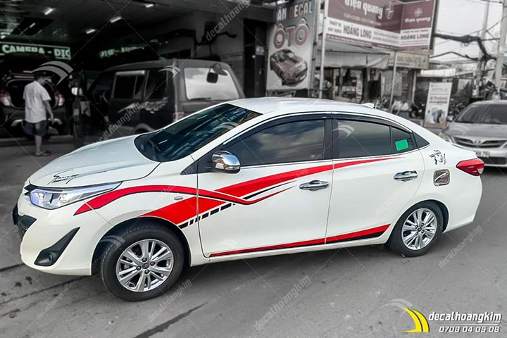 Tem Xe Toyota Vios - TVI039 - Ảnh 1