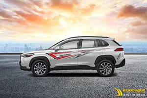 Tem Xe Toyota Corolla Cross - TCC018