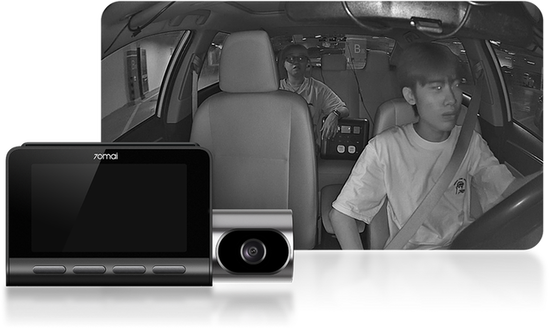 Camera hành trình 70mai T800 ghi hình 3 kênh 256G - Ảnh 5