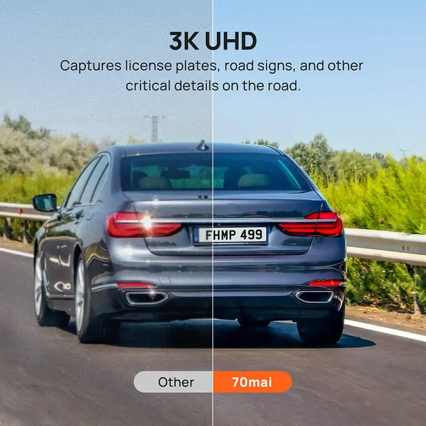 Camera hành trình gương 70mai S500 - Ảnh 6