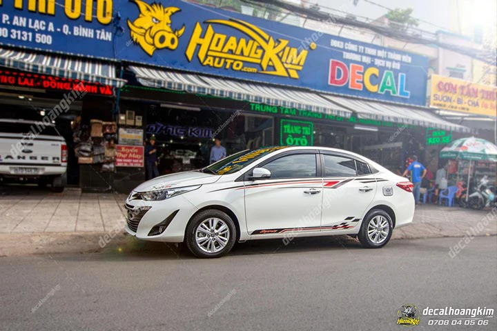 Tem Xe Toyota Vios - TVI032 - Ảnh 1