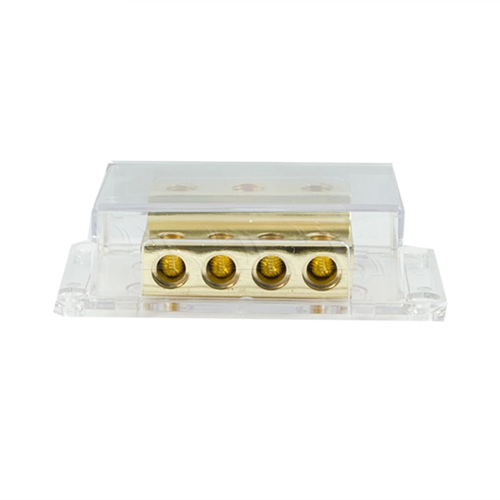 Cầu chì 1 ra 4 DXH048 đồng nguyên chất - Ảnh 1