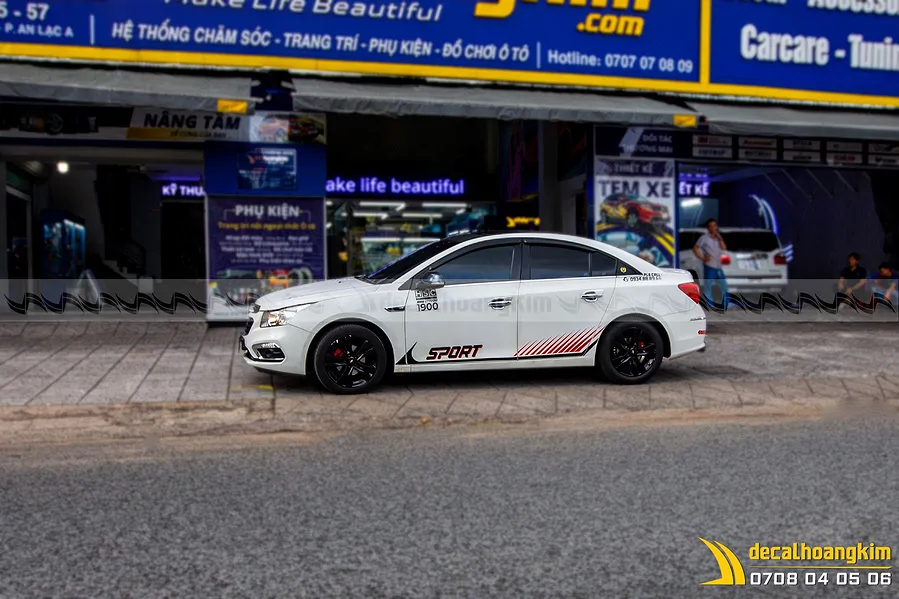 Tem Xe Chevrolet Cruze - CCR042 - Ảnh 1