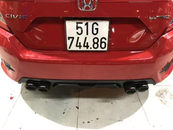 Lip Chia Pô Honda Civic