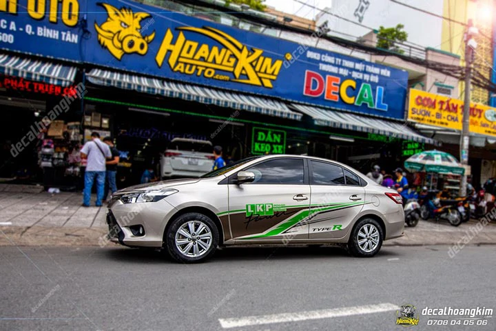Tem Xe Toyota Vios - TVI036 - Ảnh 1