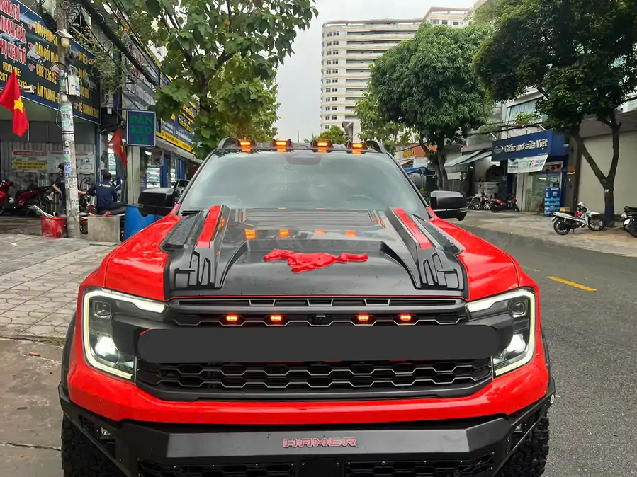  Ốp Capo Ranger 2022 Lớn Biểu Tượng Ngựa Mustang - Ảnh 2
