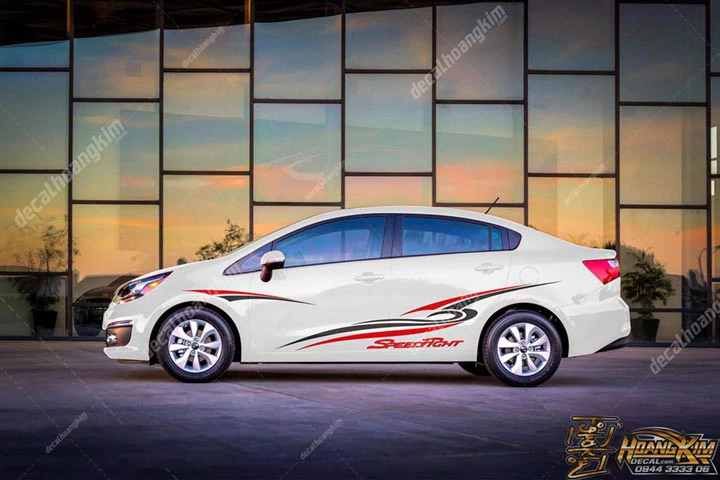 Tem Xe Kia Rio - KRI001 - Ảnh 1