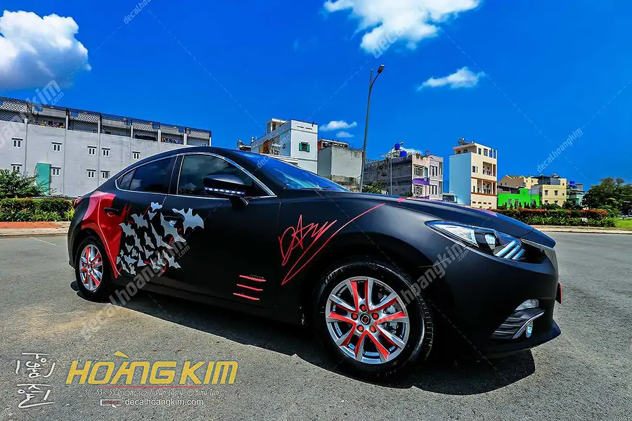 Tem Xe Mazda 3 Batman - MA3003 - Ảnh 1