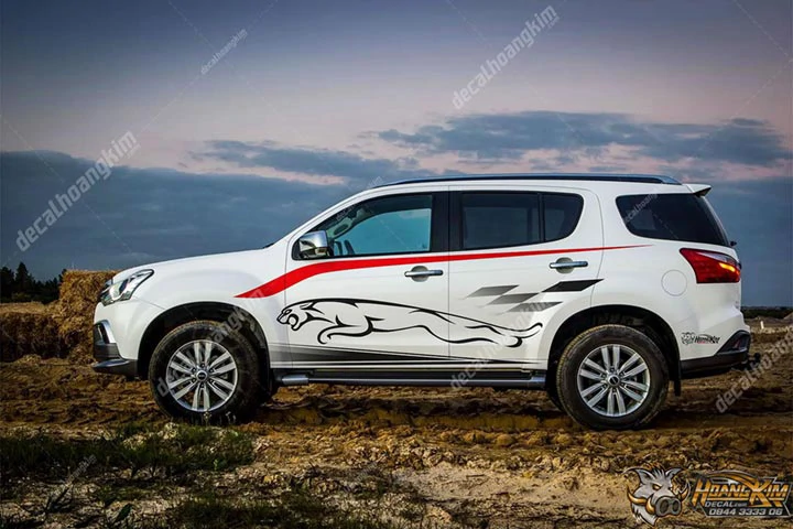 Tem Xe Isuzu Mux - IMU004 - Ảnh 1