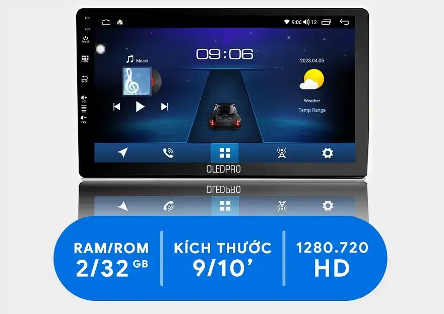 Màn hình android Oled Pro A5 Platium - Ảnh 2