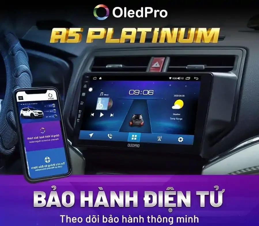 Màn hình android Oled Pro A5 Platium - Ảnh 1