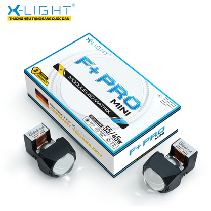 Bi LED XLight F+ Pro Mini - Nâng Cấp Ánh Sáng Xe  - Ảnh 1