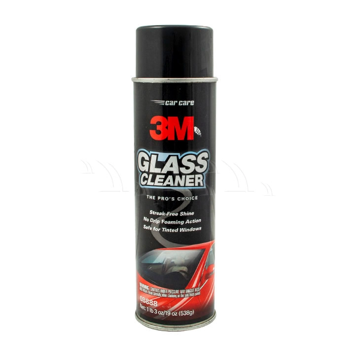 Dung dịch vệ sinh 3M Glass cleaner rửa kính xe 538gr - Ảnh 1