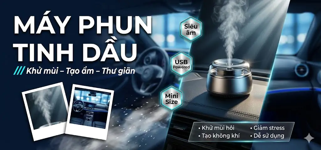 Máy Phun Tinh Dầu
