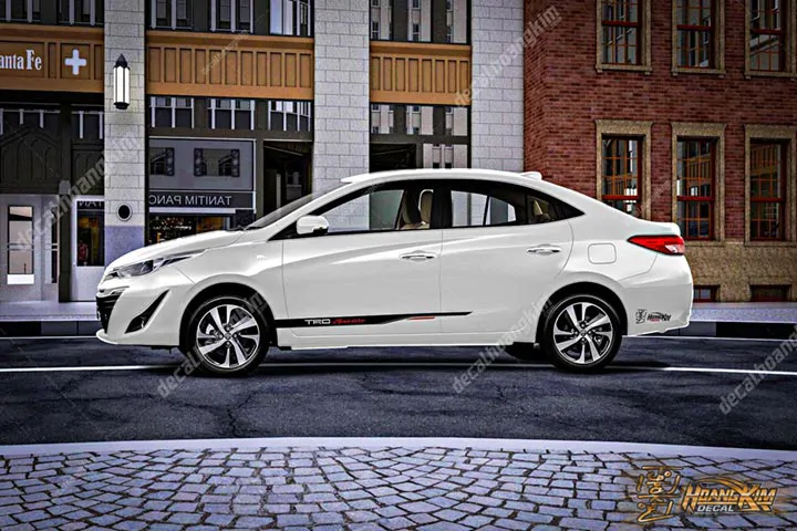 Tem Xe Toyota Vios - TVI011 - Ảnh 1