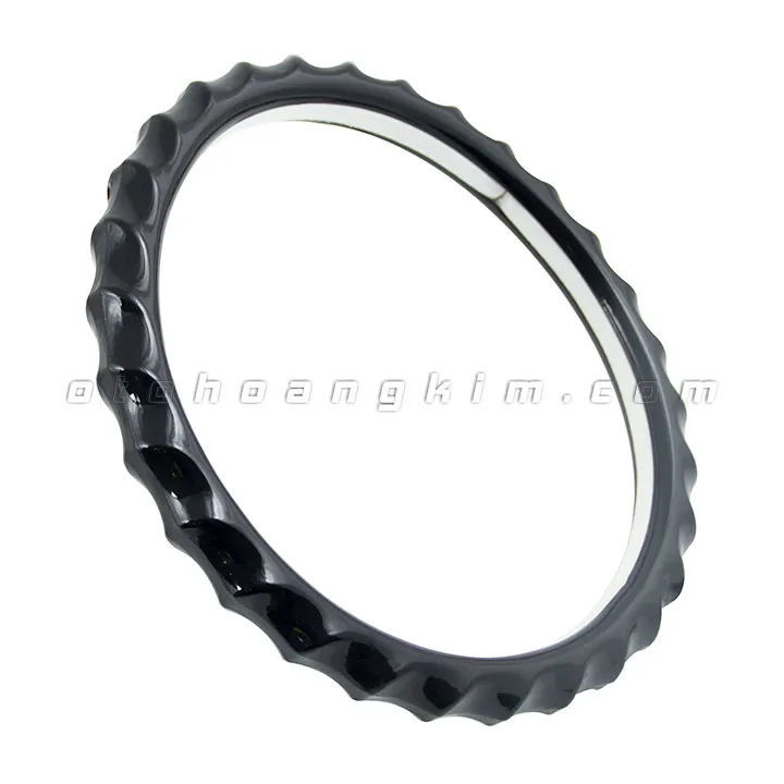 Bọc vô lăng P450 đen - Ảnh 3