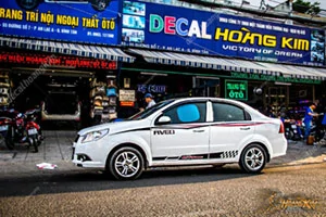 Tem Xe Chevrolet Aveo - CAV005
