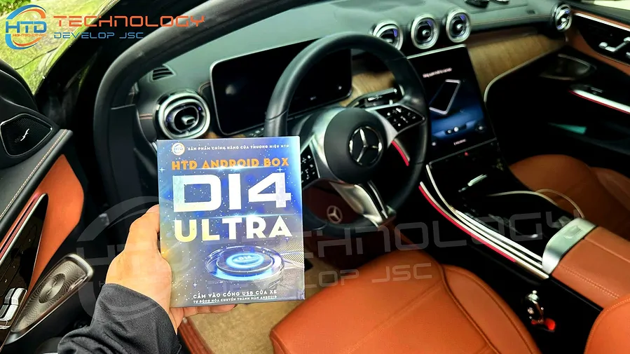 Android box HTD D14 Ultra cho Mercedes C200 2023 - Ảnh 7