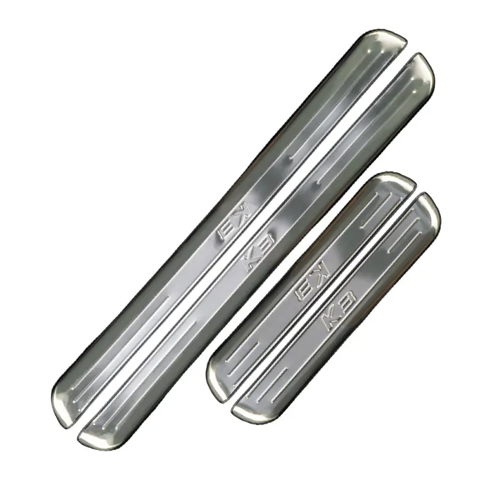Nẹp Bước Chân Ngoài Kia K3 2021+ Inox - Ảnh 2