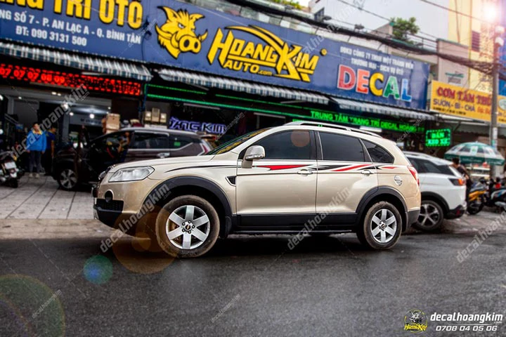 Tem Xe Chevrolet Captiva - CCA018 - Ảnh 1