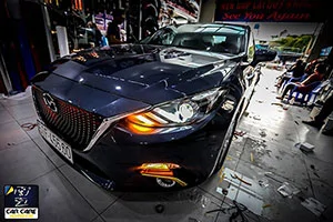 ĐỘ ĐÈN MUSTANG CHO Mazda 3