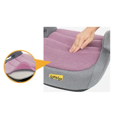 Ghế ngồi ô tô trẻ em Jovikids OHHO màu hồng - Ảnh 2