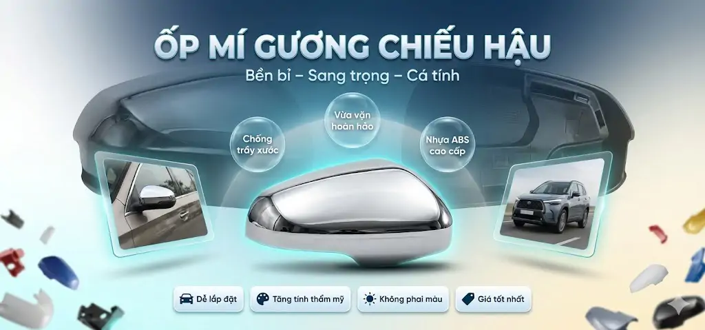 Ốp Mí Gương Chiếu Hậu