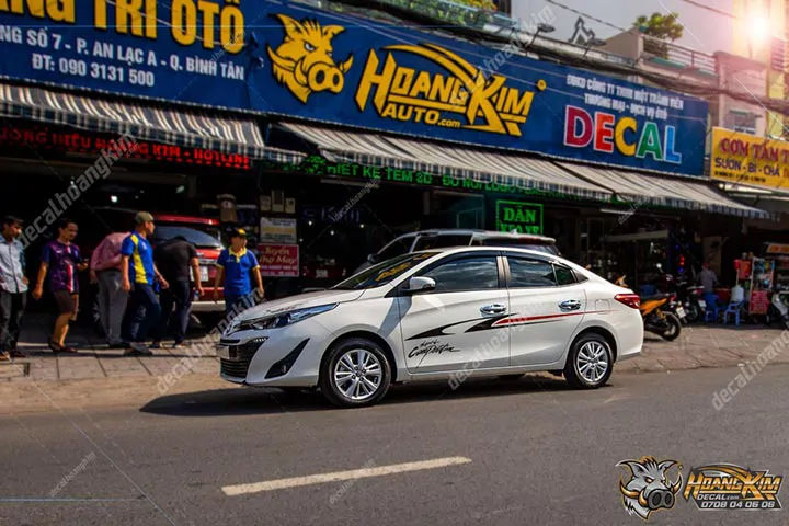 Tem Xe Toyota Vios - TVI022 - Ảnh 1
