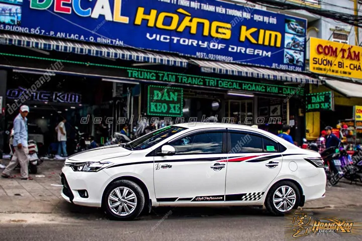 Tem Xe Toyota Vios - TVI005 - Ảnh 1