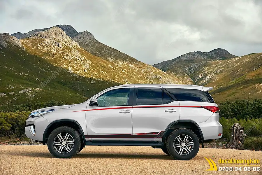 Tem Xe Toyota Fortuner - TFO128 - Ảnh 1