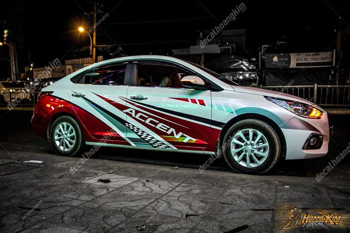 Tem Xe Hyundai Accent - HAC005 - Ảnh 1