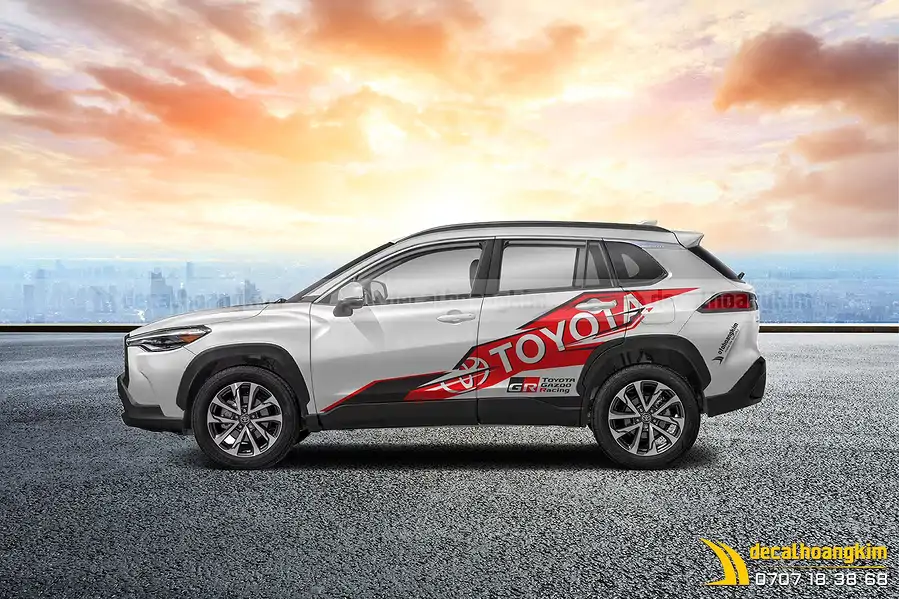 Tem Xe Toyota Corolla Cross - TCC020 - Ảnh 1