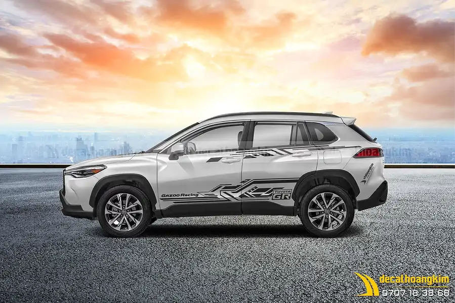 Tem Xe Toyota Corolla Cross - TCC017 - Ảnh 1