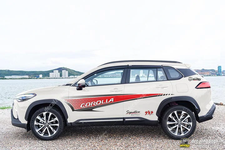 Tem Xe Toyota Corolla Cross - TCC008 - Ảnh 1