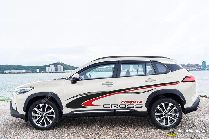 Tem Xe Toyota Corolla Cross - TCC001 - Ảnh 1
