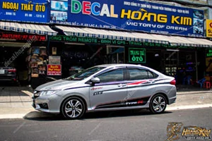 Tem Xe Honda City - HCT014