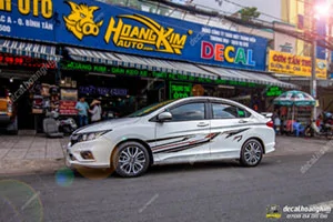 Tem Xe Honda City - HCT035