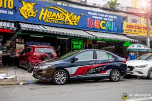 Tem Xe Honda City - HCT036