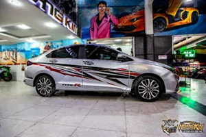 Tem Xe Honda City - HCT033