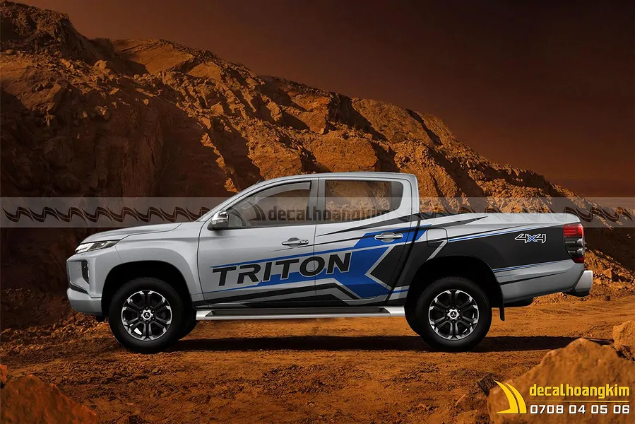 Tem Xe Mitsubishi Triton - MTR020 - Ảnh 1