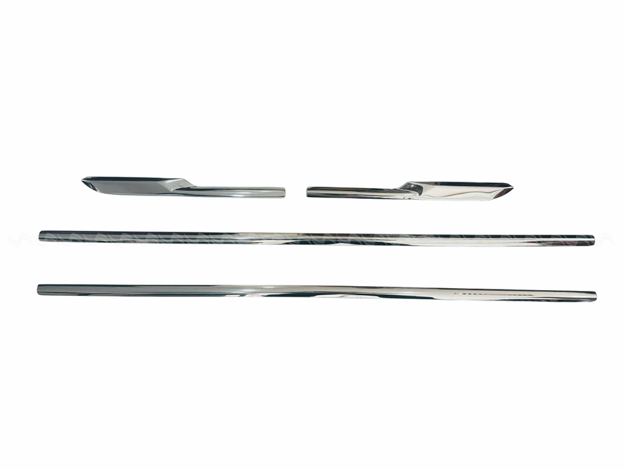 Viền Chỉ Kính VF3 Inox  - Nâng cấp ngoại thất VinFast VF3 - Ảnh 1