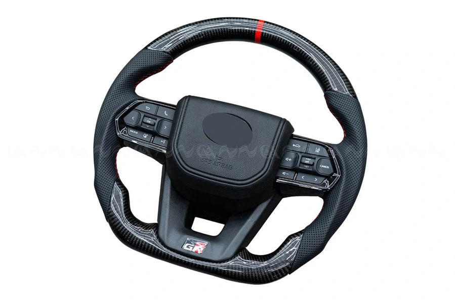 Vô lăng Toyota carbon fiber GR Sport  - Ảnh 1