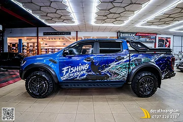 Tem Xe Thiết Kế Ford Ranger: Fishing Is My Escape 