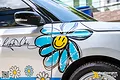 Tem decal thiết kế xe Suzuki Swift - Mẫu hoa hướng dương 
 - ảnh 4