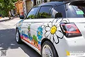 Tem decal thiết kế xe Suzuki Swift - Mẫu hoa hướng dương 
 - ảnh 2