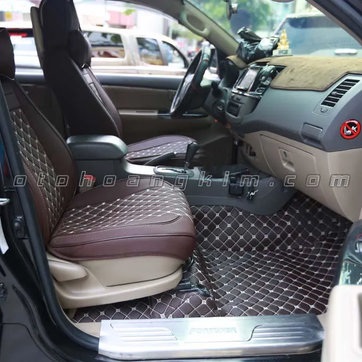 Thảm lót sàn xe ô tô Toyota Fortuner 5D - LSO007 - Ảnh 4