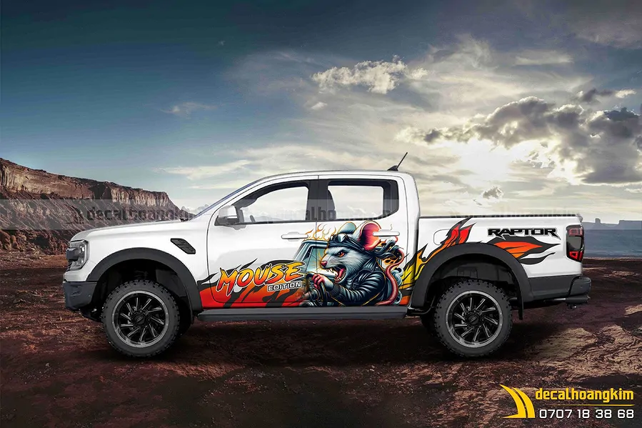 Tem Xe Ford Ranger - FRA255 - Ảnh 1